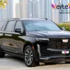Cadillac - Escalade ESV Premium-2024 car with a driver in Dubai