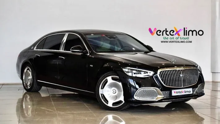 Mercedes Benz with driver in Dubai