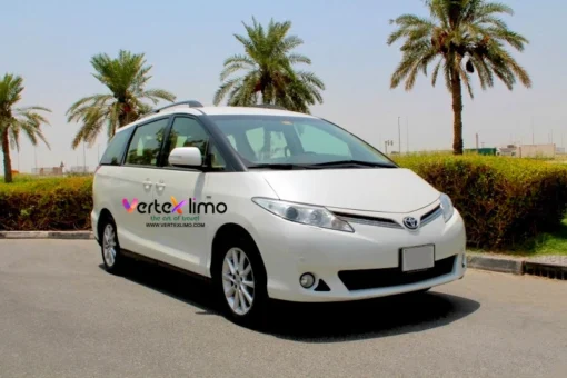 Toyota Previa – Luxury Chauffeur & Car Rental Service in Sharjah