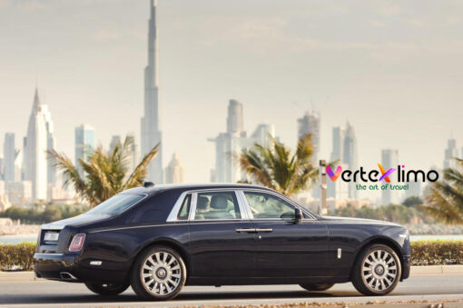 Rolls Royce - Phantom-2022 car with driver in abu dhabi